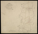 Plan du cadastre napoléonien - Frettemeule (Frettemeulle) : tableau d'assemblage