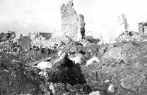 La Grande Guerre dans le Pas-de-Calais. Ruines de Neuville-Saint-Vaast