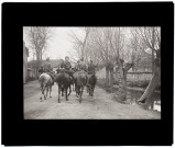 Manoeuvres d'avril 1903 - chasseurs à cheval à Saisseval