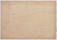 Plan du cadastre rénové - Fresnoy-lès-Roye : section X