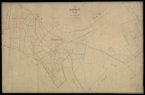Plan du cadastre napoléonien - Estreboeuf : Drancourt, B