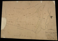 Plan du cadastre napoléonien - Bettencourt-Riviere (Bettencourt) : Vallée de Beaupré (La), A2