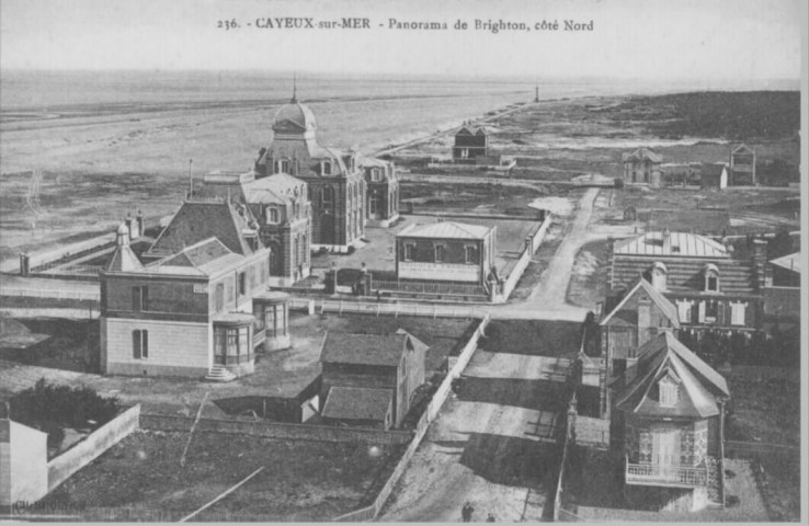 Panorama de Brighton, côté Nord