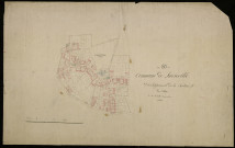 Plan du cadastre napoléonien - Lavieville : Village (Le), développement de la section A