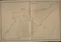 Plan du cadastre napoléonien - Beauquesne (Beauquesnes) : N