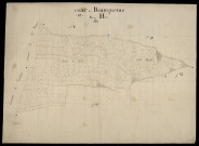 Plan du cadastre napoléonien - Beauquesne : H