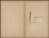 Scilla Bifolia - Adenoscilla fifolia, plante prélevée à Essertaux (Somme, France), , 8 avril 1889
