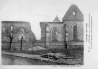 L'Eglise après le bombardement