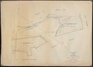 Plan du cadastre rénové - Allery : section C