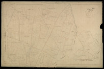 Plan du cadastre napoléonien - Villeroy : Chemins du moulin et des charbonniers (Les), C