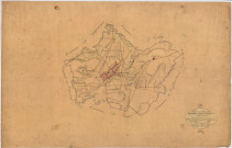 Plan du cadastre napoléonien - Villers-Faucon : tableau d'assemblage