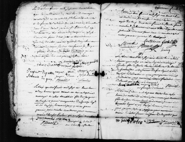 Doullens (Saint-Martin) : baptêmes, mariages, sépultures