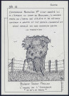 Buigny-Saint-Maclou : l'arbre de l'empereur “ce qu'il en reste” - (Reproduction interdite sans autorisation - © Claude Piette)