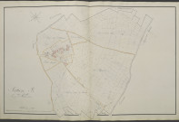 Plan du cadastre napoléonien - Atlas cantonal - Ablaincourt-Pressoir (Pressoir) : B
