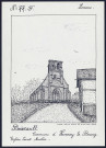 Boisrault (commune d'Hornoy-le-Bourg) : église Saint-Martin - (Reproduction interdite sans autorisation - © Claude Piette)