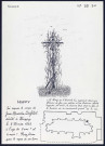 Huppy : croix en fer forgé - (Reproduction interdite sans autorisation - © Claude Piette)