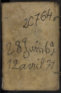 Contrôle des actes du bureau d'Andainville pour la période du 28 mai 1697 au 10 août 1720