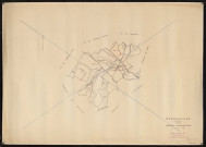 Plan du cadastre rénové - Mézerolles : tableau d'assemblage (TA)