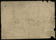 Plan du cadastre napoléonien - Fresnes-Mazancourt (Fresnes) : tableau d'assemblage