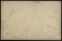 Plan du cadastre napoléonien - Aigneville : Hameau de Hocquelus (Le) ; Bois de la Gaillarderie (Le), D1