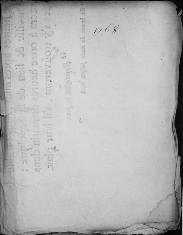 Etude de Me François Henin à Amiens (étude n°3). Minutes de l'année 1768