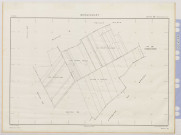 Plan du cadastre rénové - Bergicourt : section ZB