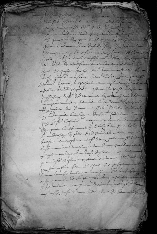 Etude de Me François Debacq à Amiens (étude n°7). Minutes de l'année 1644