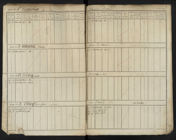 Répertoire des formalités hypothécaires, du 06/03/1824 au 30/10/1824, registre n° 123 (Abbeville)