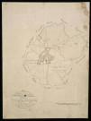 Plan du cadastre napoléonien - Licourt : tableau d'assemblage