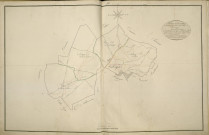 Plan du cadastre napoléonien - Atlas cantonal - Rubempre : tableau d'assemblage