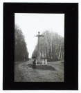 Forêt d'Eu le poteau Maitre-Jean - novembre 1910