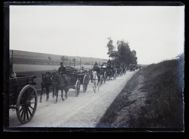 Manoeuvres, santé - août 1905 route de Cagny 3e jour