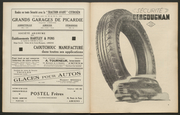 L'Automobile au Pays Picard. Revue mensuelle de l'Automobile-Club de Picardie et de l'Aisne, 329, février 1939