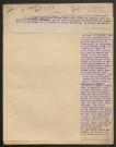 Témoignage de Anceau, M. (Aspirant en 1915) et correspondance avec Jacques Péricard