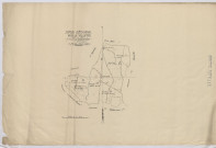Plan du cadastre rénové - Muille-Villette : tableau d'assemblage (TA)