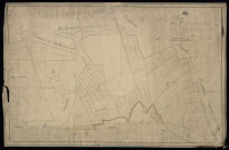 Plan du cadastre napoléonien - Thory : Chemin de Sauvillers (Le) ; Moulin de Thory (Le), A et partie détachée de la section B