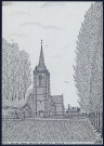 Huppy : église Saint-Sulpice - (Reproduction interdite sans autorisation - © Claude Piette)