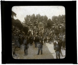 Amiens 1914. Aux courses. Les tribunes du pesage