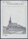 Les Landes-Vieilles et Neuves : l'église - (Reproduction interdite sans autorisation - © Claude Piette)