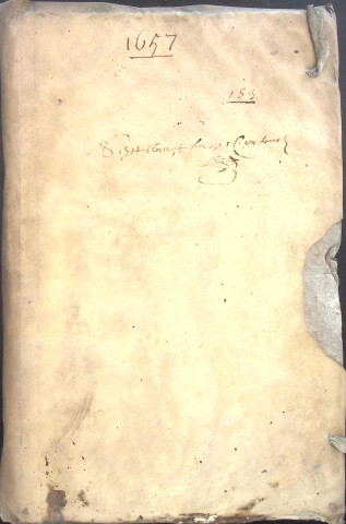 Etude de Me Antoine Ricard à Amiens (étude n°25). Minutes de l'année 1657
