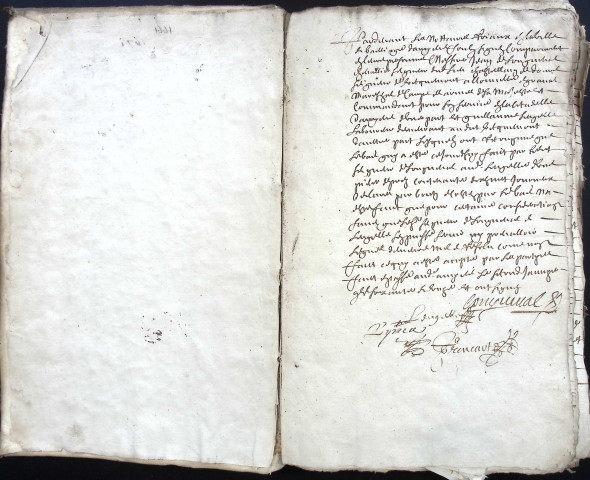 Etude de Me Pierre Trencart à Amiens (étude n°9). Minutes de l'année 1671