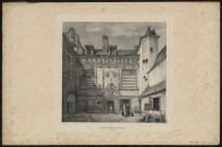 Cour de l'ancien baillage à Amiens. Picardie