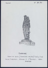 Suzanne : statue Vierge à l'enfant - (Reproduction interdite sans autorisation - © Claude Piette)
