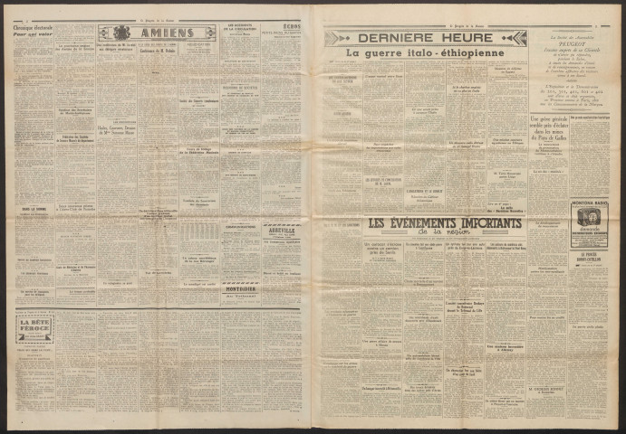 Le Progrès de la Somme, numéro 20491, 16 octobre 1935