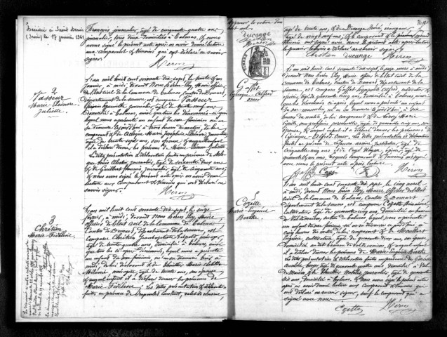 Talmas : naissances, mariages, décès