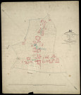 Plan du cadastre napoléonien - Fresnoy-en-Chaussée (Fresnoy) : Chef-lieu (Le), développement de la section B