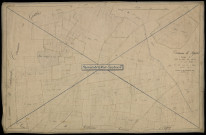 Plan du cadastre napoléonien - Fignieres : Bois du Clos Lavisée (Le), C et partie développée de C