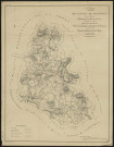 Carte du canton de Ressons-sur-Matz, réduite d'après les plans du cadastre à l'échelle de 1 à 50000 pour être annexée au précis statistique du canton de Ressons inserée dans l'Annuaire du Département de l'Oise, Année 1838