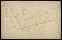 Plan du cadastre napoléonien - Saint-Riquier (Saint Riquier) : Hameau de Saint Mauguille (Le), D et G développement 1ère partie