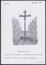 Bonneville : croix de la hache - (Reproduction interdite sans autorisation - © Claude Piette)